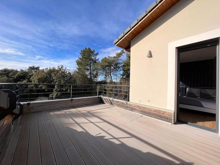 Du Reve O Naturel - Maison De Vacances Entre Gorges De L'Ardeche Et Gard Saint-Julien-de-Peyrolas Ngoại thất bức ảnh
